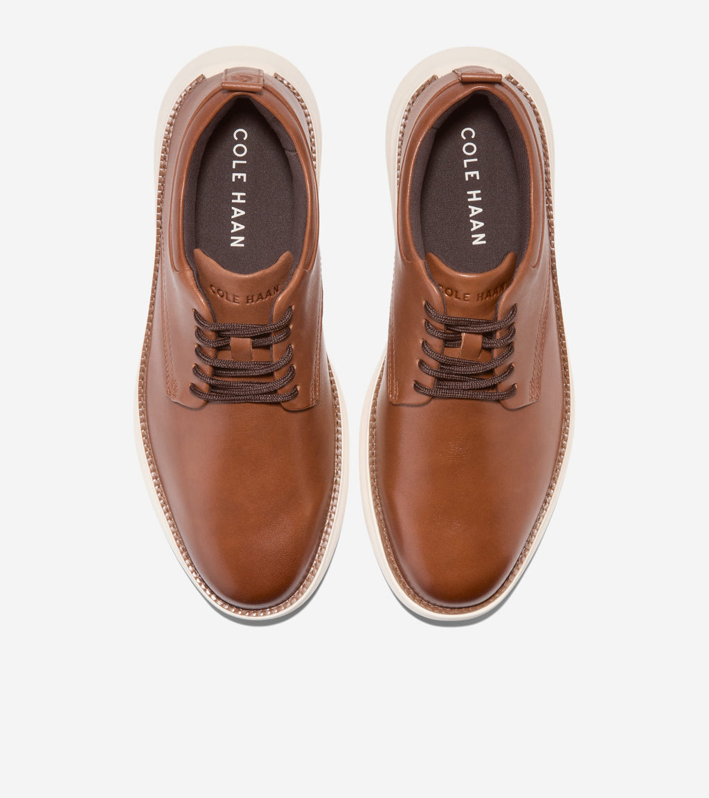 Men's Grand Remix Oxfords-British Tan-Ivory