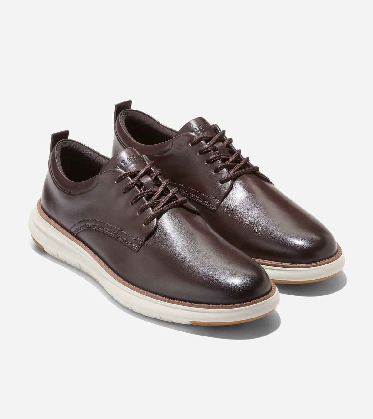 4 pairs Cole Haan Brown and Blue Oxfords basically new Men main image 3
