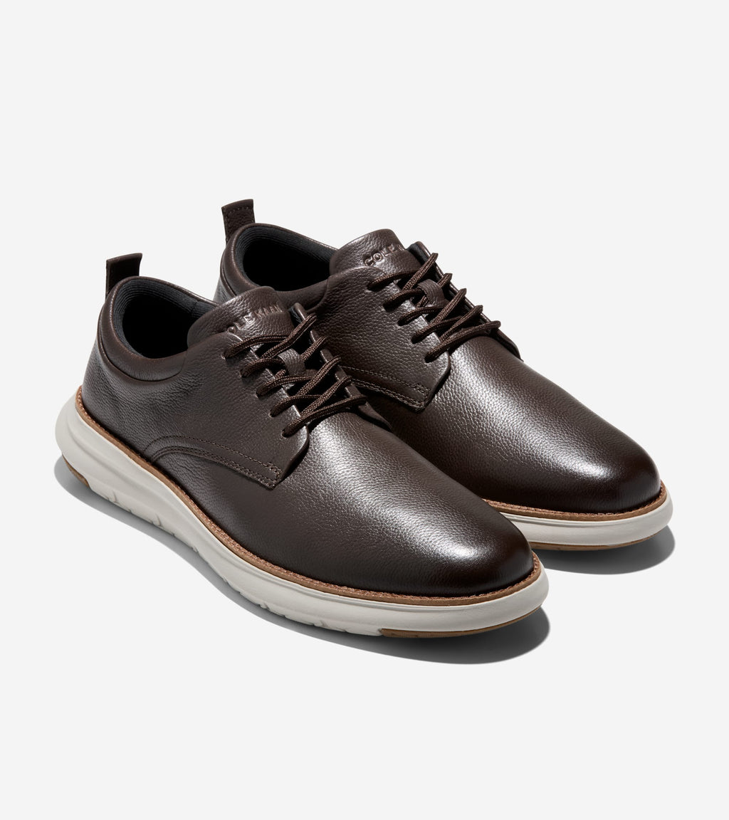 Men's Grand Remix Oxfords-Java-Chestnut-Dove