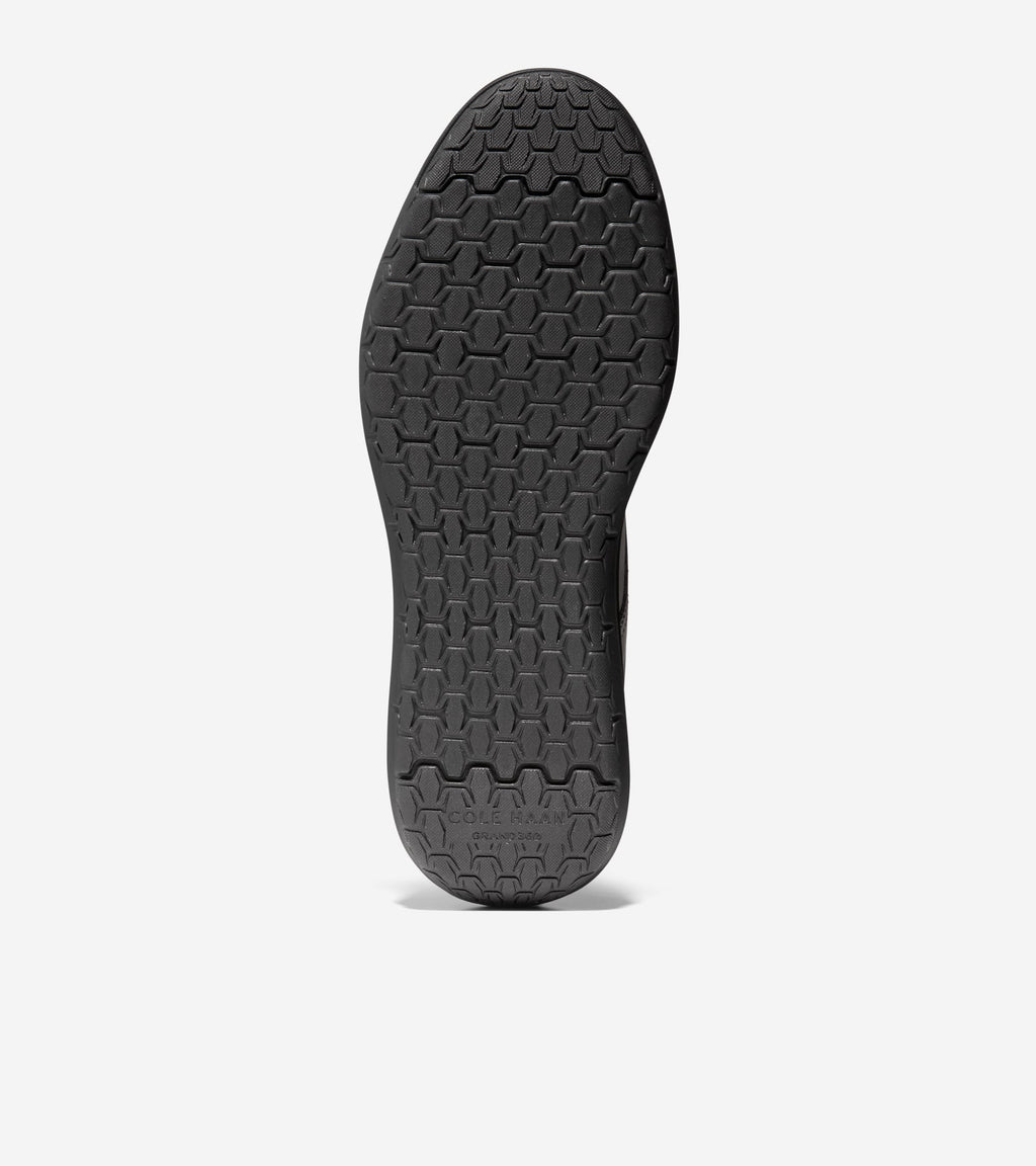 Men's Grand Remix Oxfords-Steel Gray-Black