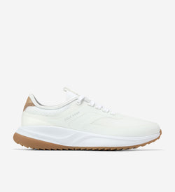Women's GrandPrø All-Day Golf Shoes-White-Tuscan Sand
