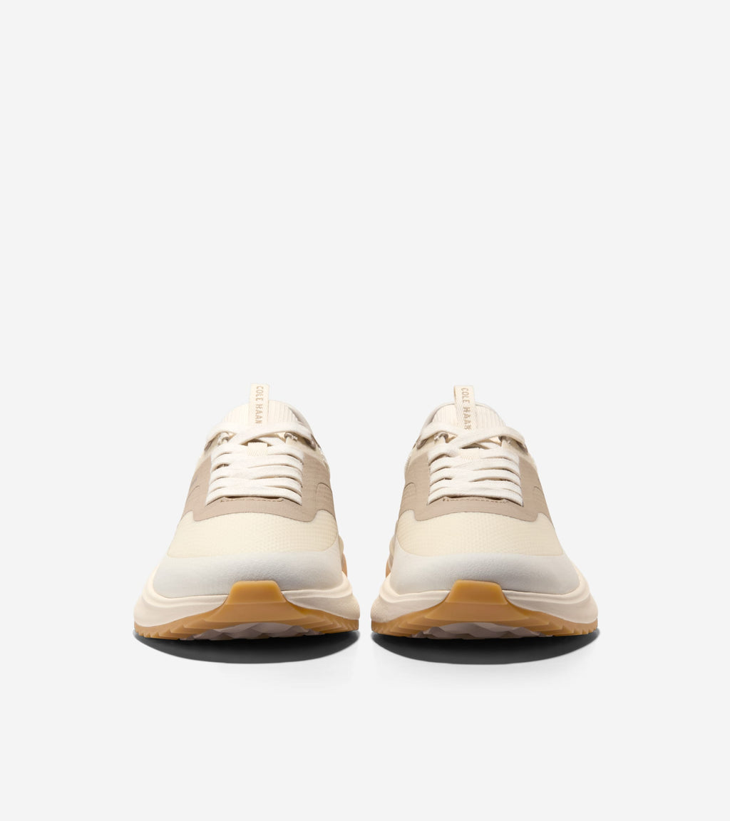 Men's GrandPrø All-Day Golf Shoes-Ivory-Oxford Tan