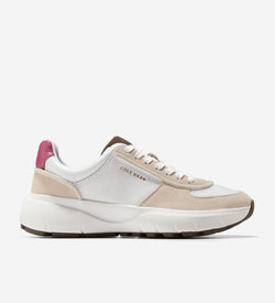Women's GrandPrø Runner 2.0-White-Rose Wine-Deep Olive