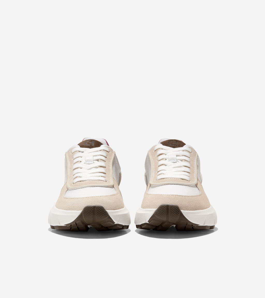 Women's GrandPrø Runner 2.0-White-Rose Wine-Deep Olive