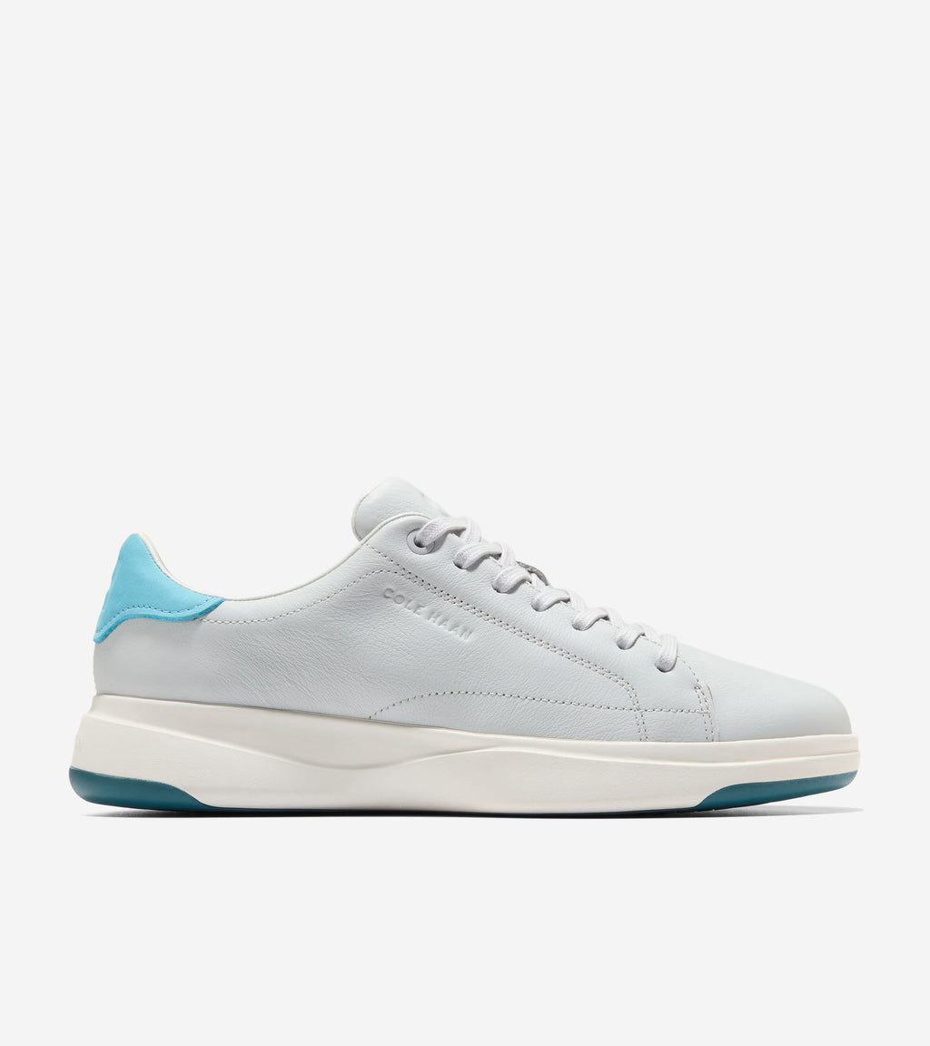 Men's GrandPrø Tennis 2.0 Sneakers-Oyster Mushroom-Milky Blue
