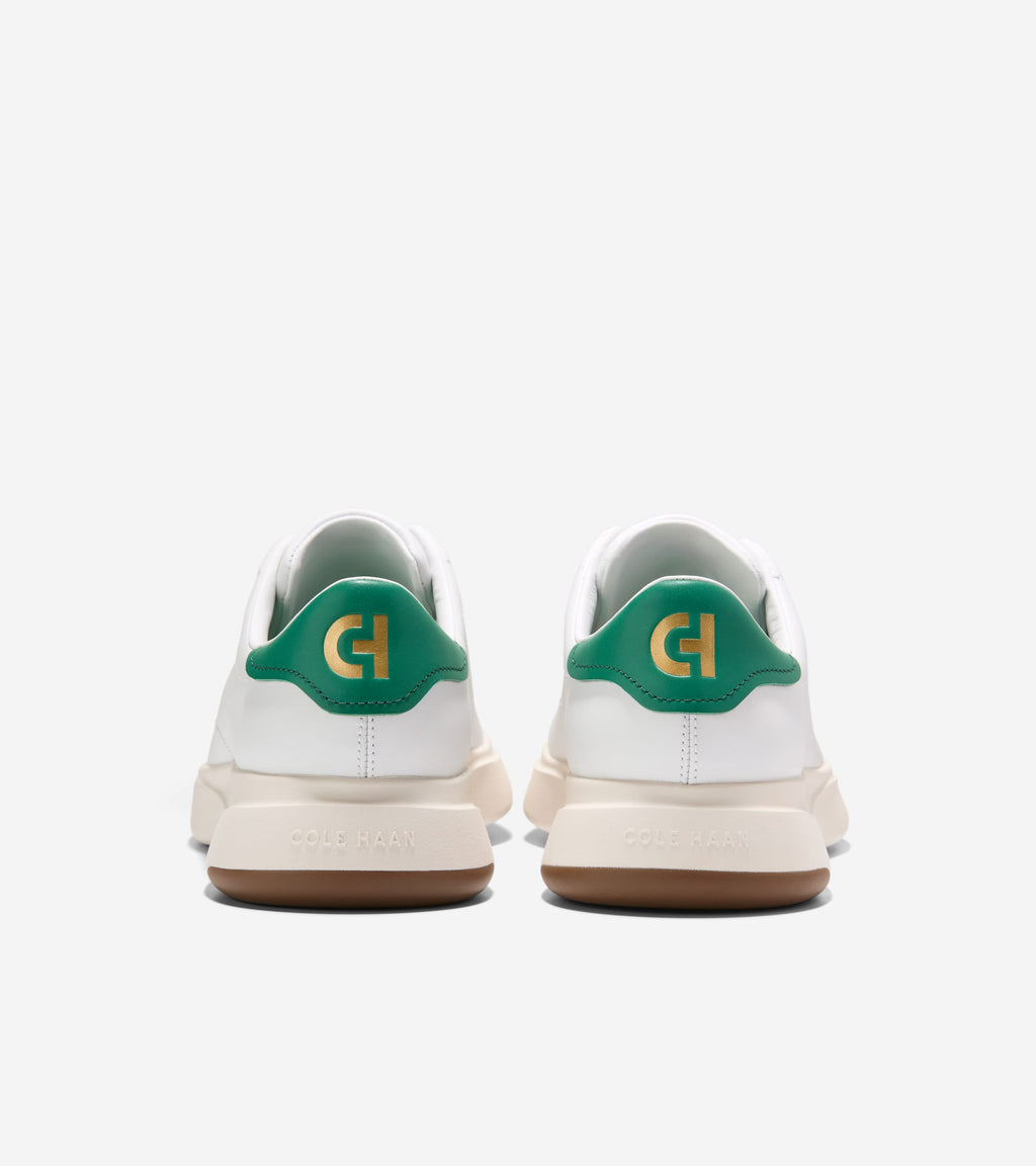 Men's GrandPrø Tennis 2.0 Sneakers-Optic White-Green Jacket-Ivory
