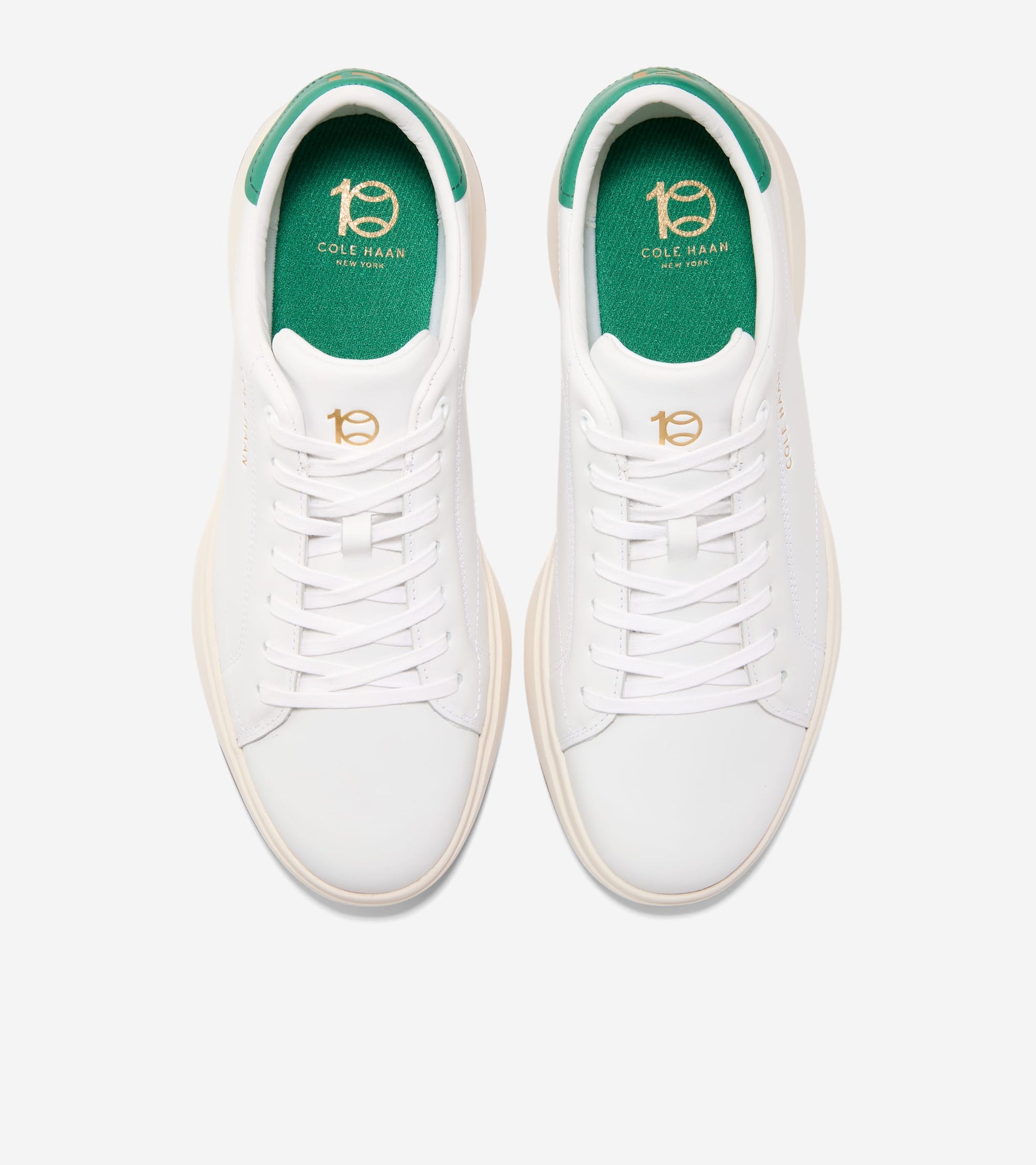 Men's GrandPrø Tennis 2.0 Sneakers-Optic White-Green Jacket-Ivory