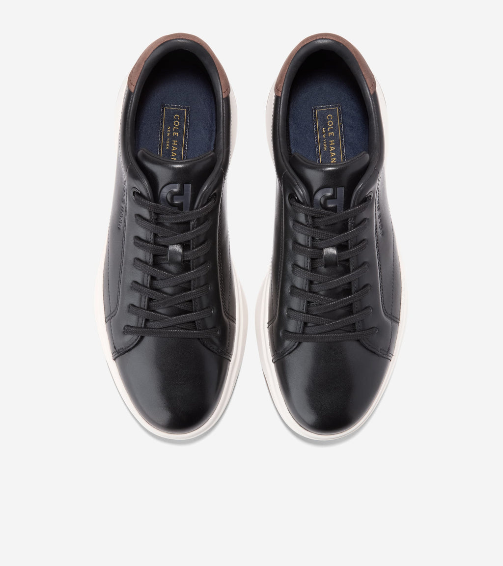 Men's GrandPrø Tennis 2.0 Sneakers-Black-Chestnut-Ivory