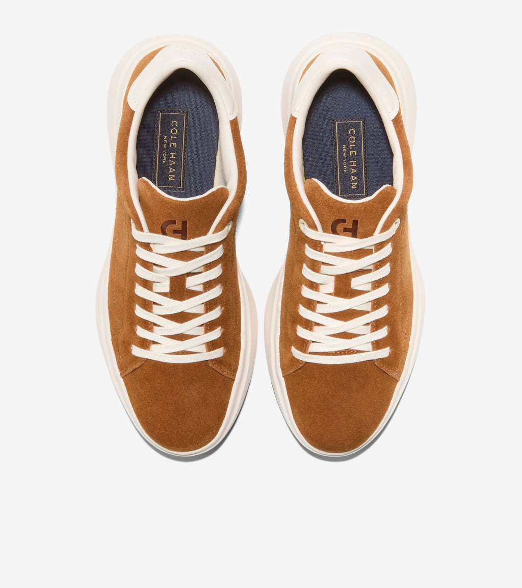 Women's GrandPrø Tennis 2.0 Sneakers-Tobacco-Ivory