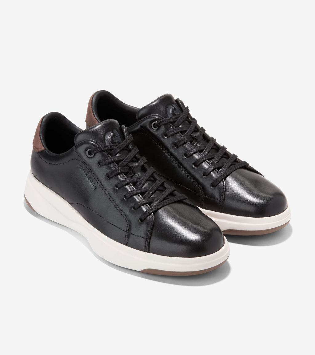 Men's GrandPrø Tennis 2.0 Sneakers-Black-Chestnut-Ivory