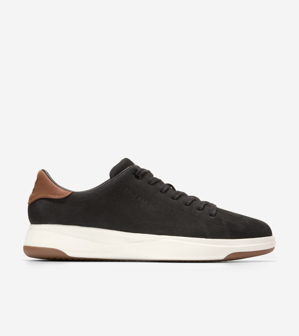 Men's GrandPr Tennis 2.0 Sneakers in Black | Cole Haan Men's GrandPr Tennis 2.0 Sneakers in Black | Cole Haan