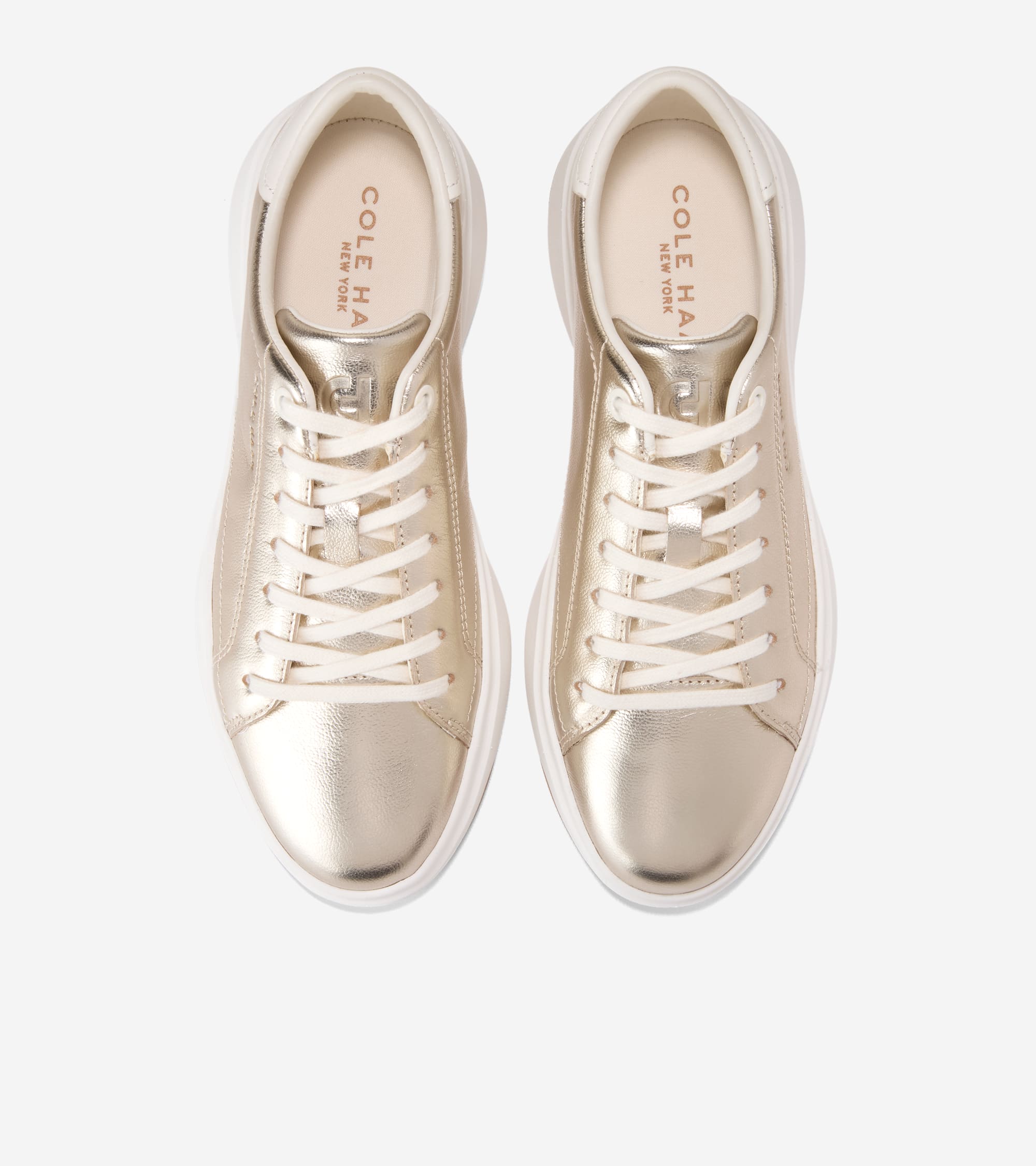 Women's GrandPrø Tennis 2.0 Sneakers in Gold | Cole Haan