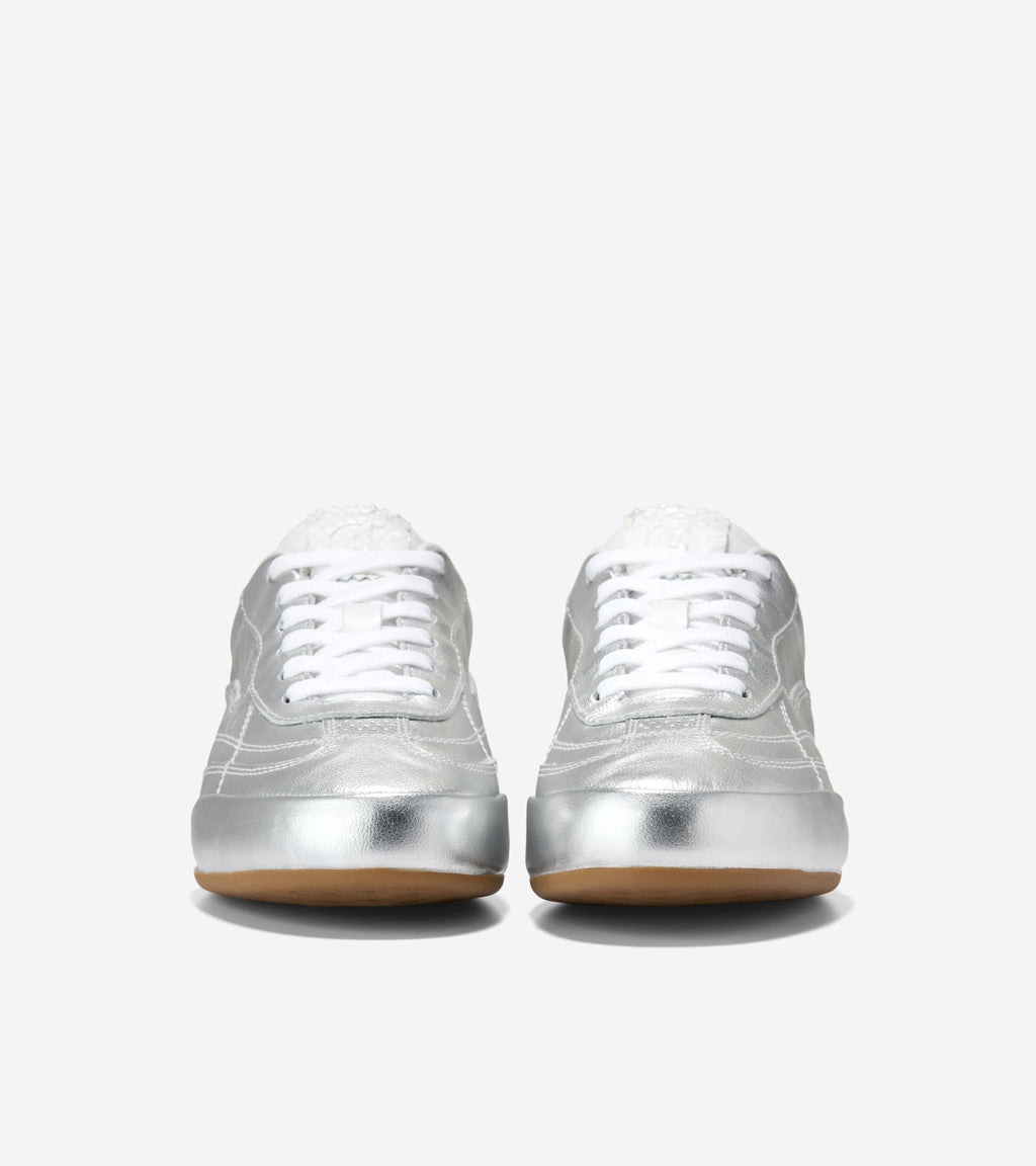 Women's Grandprø Turf 2.0 Sneakers-Silver-White