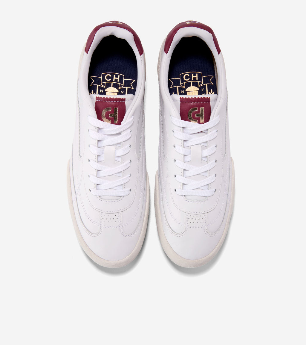 Women's Grandprø Turf 2.0 Sneakers-White-Claret