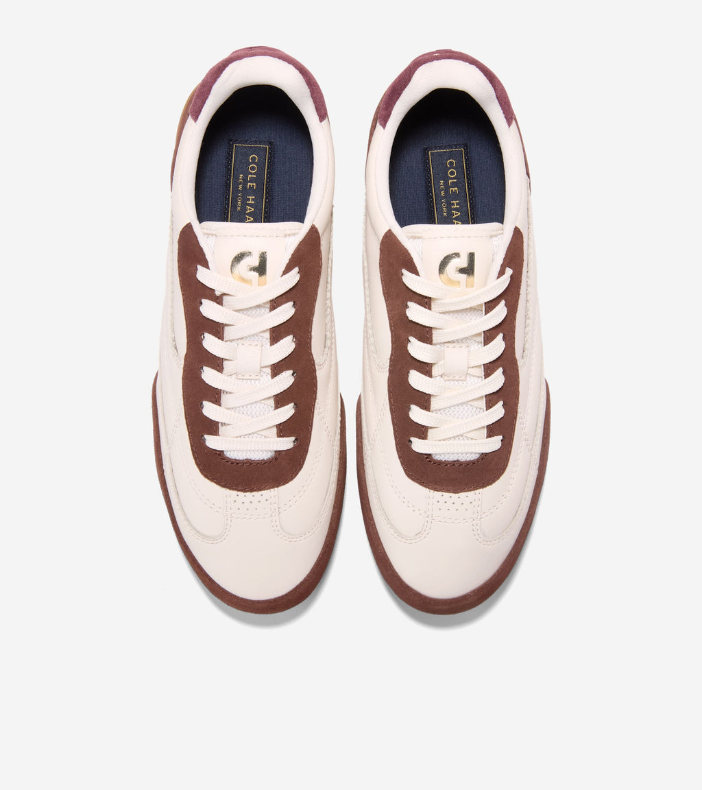 Women's GrandPrø Turf 2.0 Sneakers-Ivory-Fondue Fudge-Bloodstone