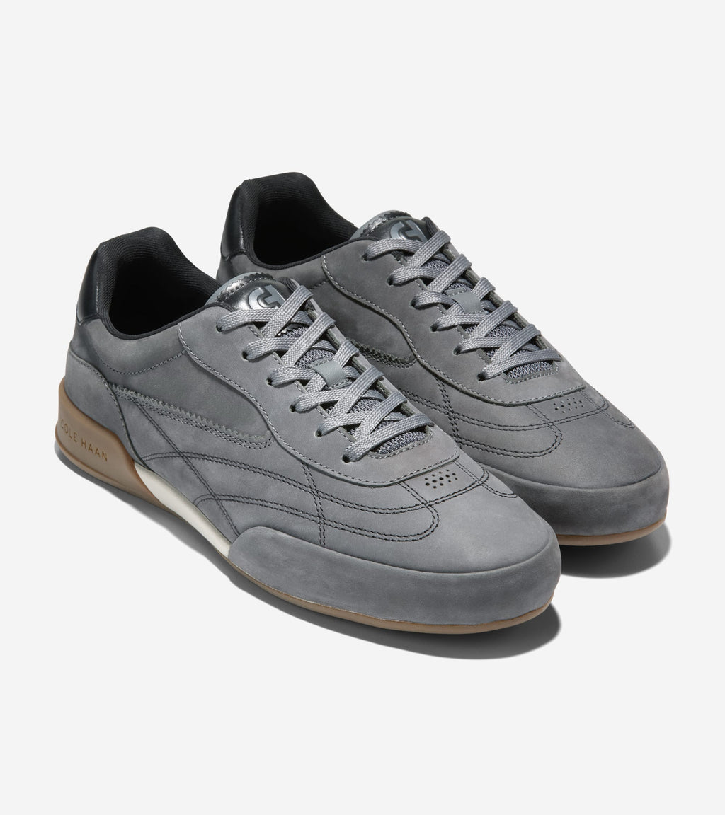 Men's GrandPrø Turf 2.0 Sneakers-Gray Pinstripe-Black-Dove