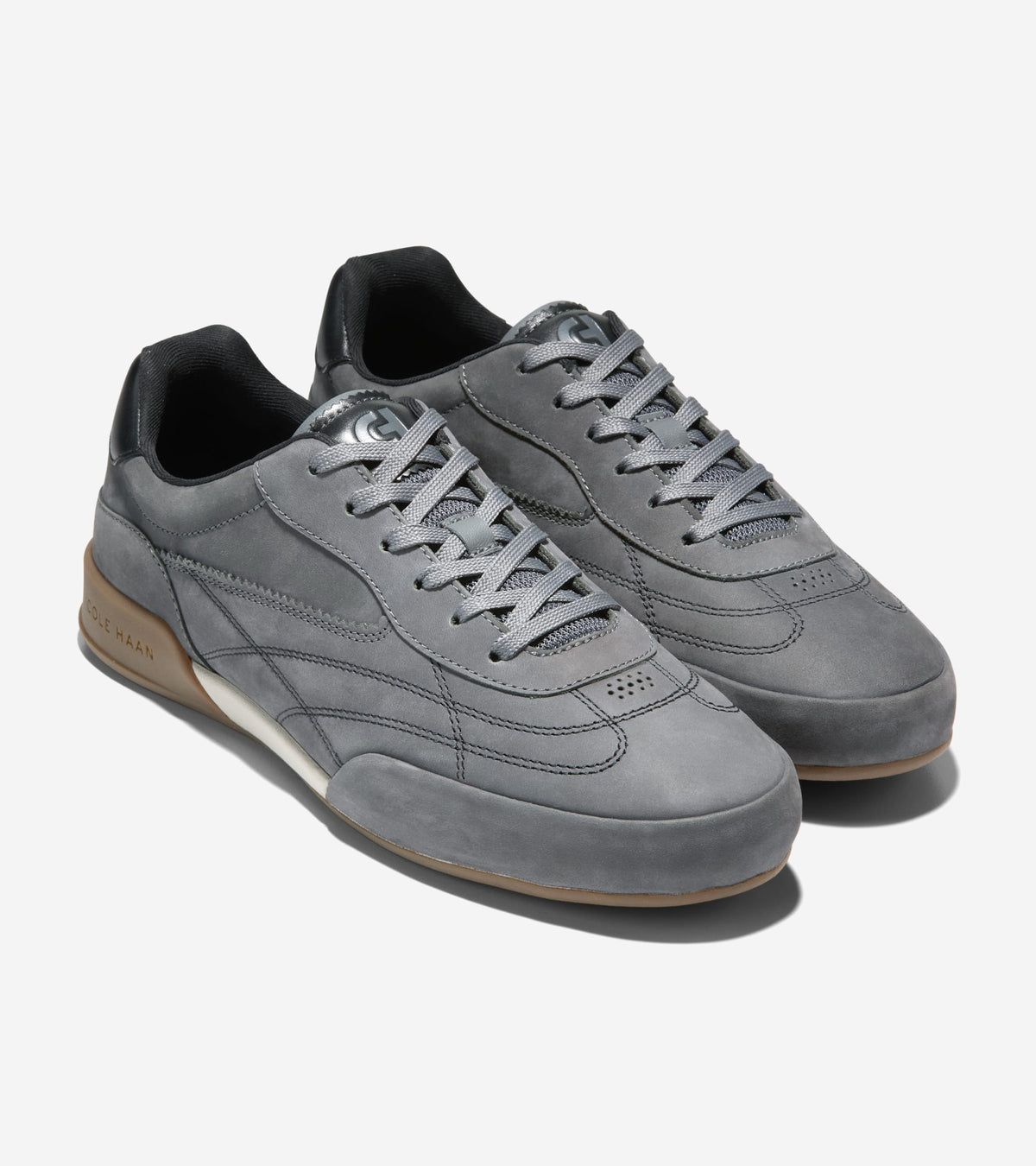 Men's GrandPrø Turf 2.0 Sneakers-Gray Pinstripe-Black-Dove
