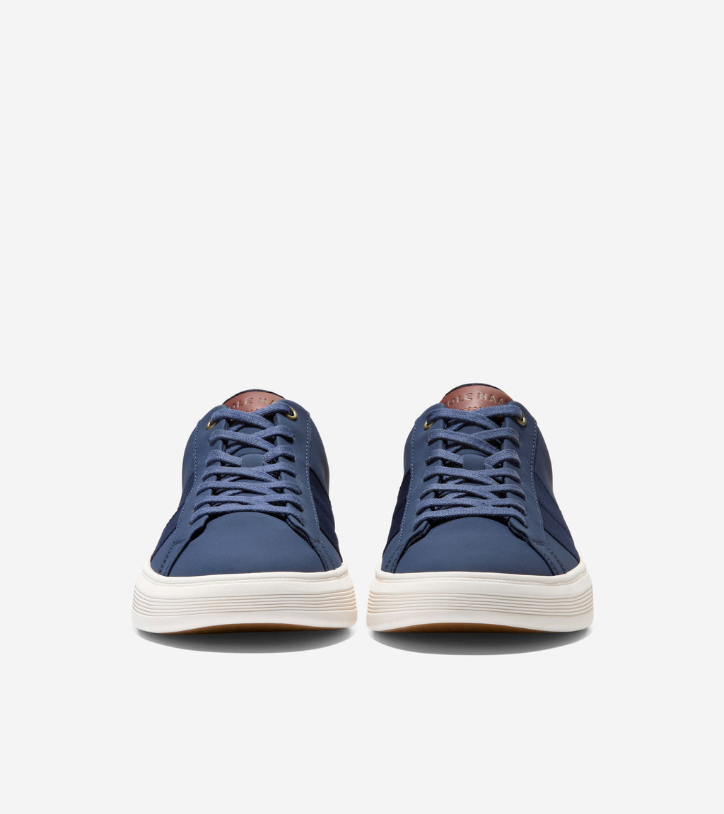 Men's Grand Crosscourt Premier Sneakers-Marine Blue-Woodbury-Ivory