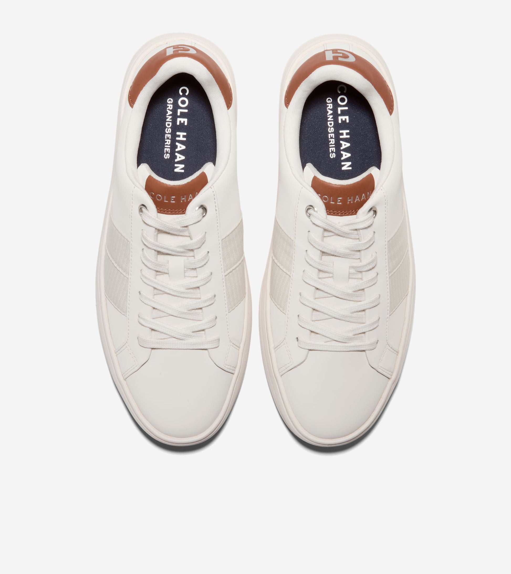 Men's Grand Crosscourt Premier Sneakers-Ivory-White-British Tan