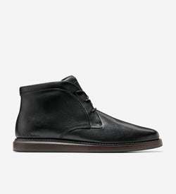 Men's Grand Neoclassic Flexcraft Chukka Boots-Black-Dark Brown