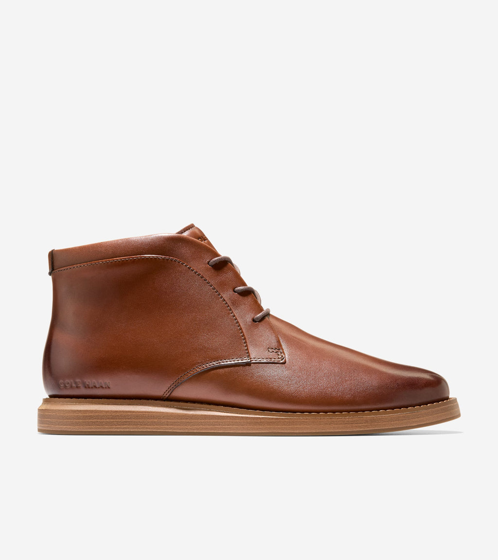 Men's Grand Neoclassic Flexcraft Chukka Boots-British Tan-Dark Natural