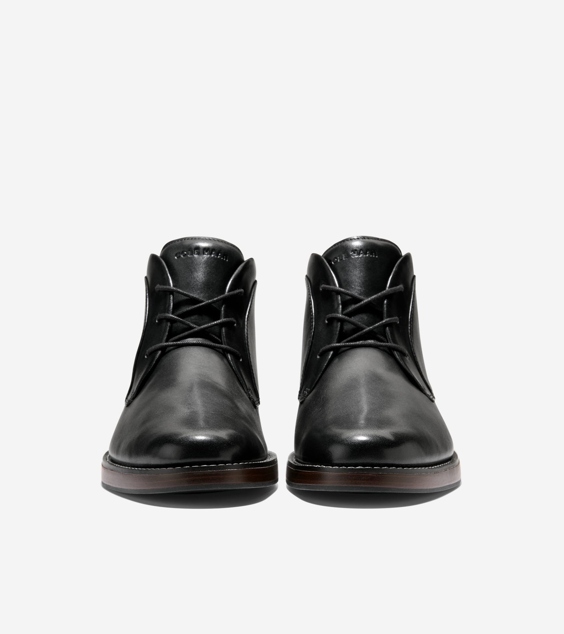Men's Grand Neoclassic Flexcraft Chukka Boots-Black-Dark Brown