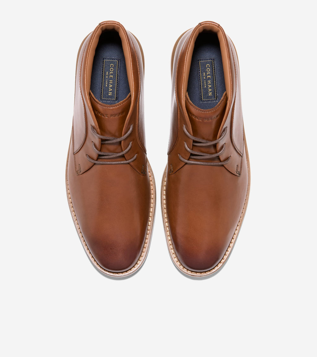 Men's Grand Neoclassic Flexcraft Chukka Boots-British Tan-Dark Natural