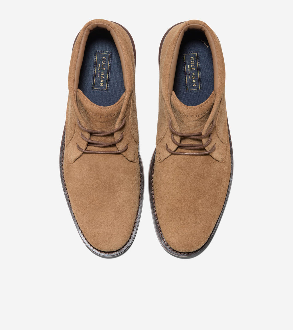 Men's Grand Neoclassic Flexcraft Chukka Boots-Toasted Coconut-Dark Natural