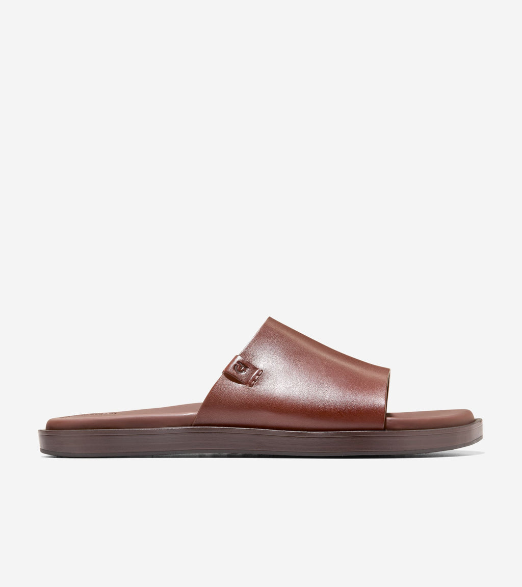Men's Grand Neoclassic Single Strap Sandals-Woodbury-Dark Natural