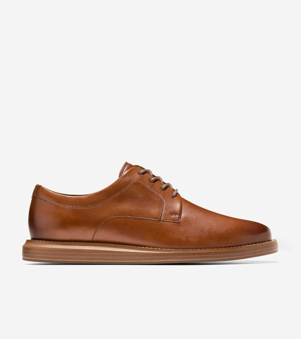 Men's Grand Neoclassic Plain Toe Oxfords-British Tan-Dark Natural