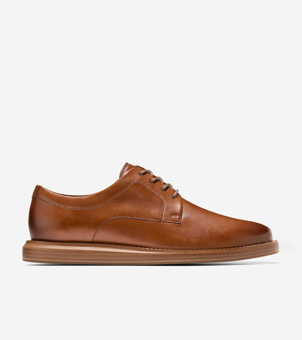 Men's Grand Neoclassic Plain Toe Oxfords in Brown Men's Grand Neoclassic Plain Toe Oxfords in Brown