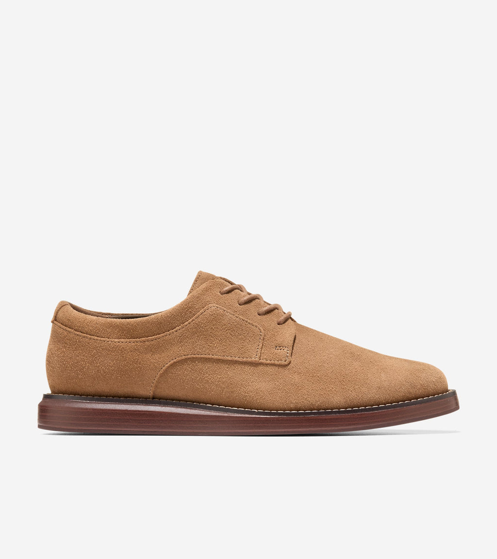 Men's Grand Neoclassic Plain Toe Oxfords-Toasted Coconut-Dark Natural