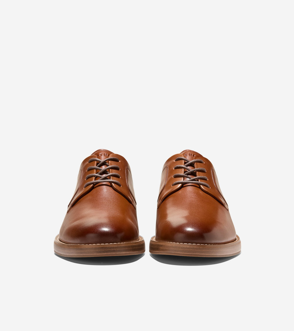 Men's Grand Neoclassic Plain Toe Oxfords-British Tan-Dark Natural