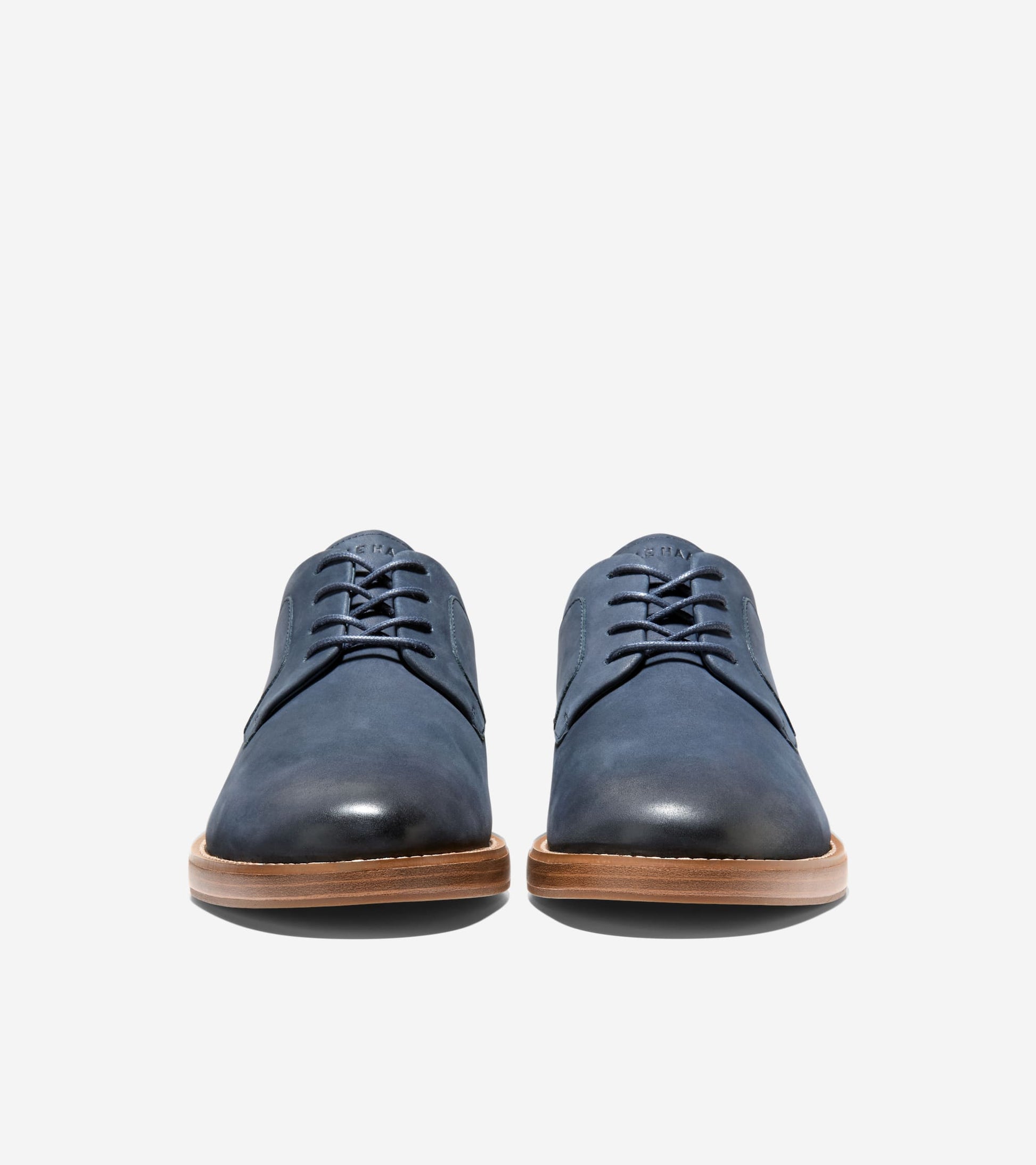Men's Grand Neoclassic Plain Toe Oxfords in Blue