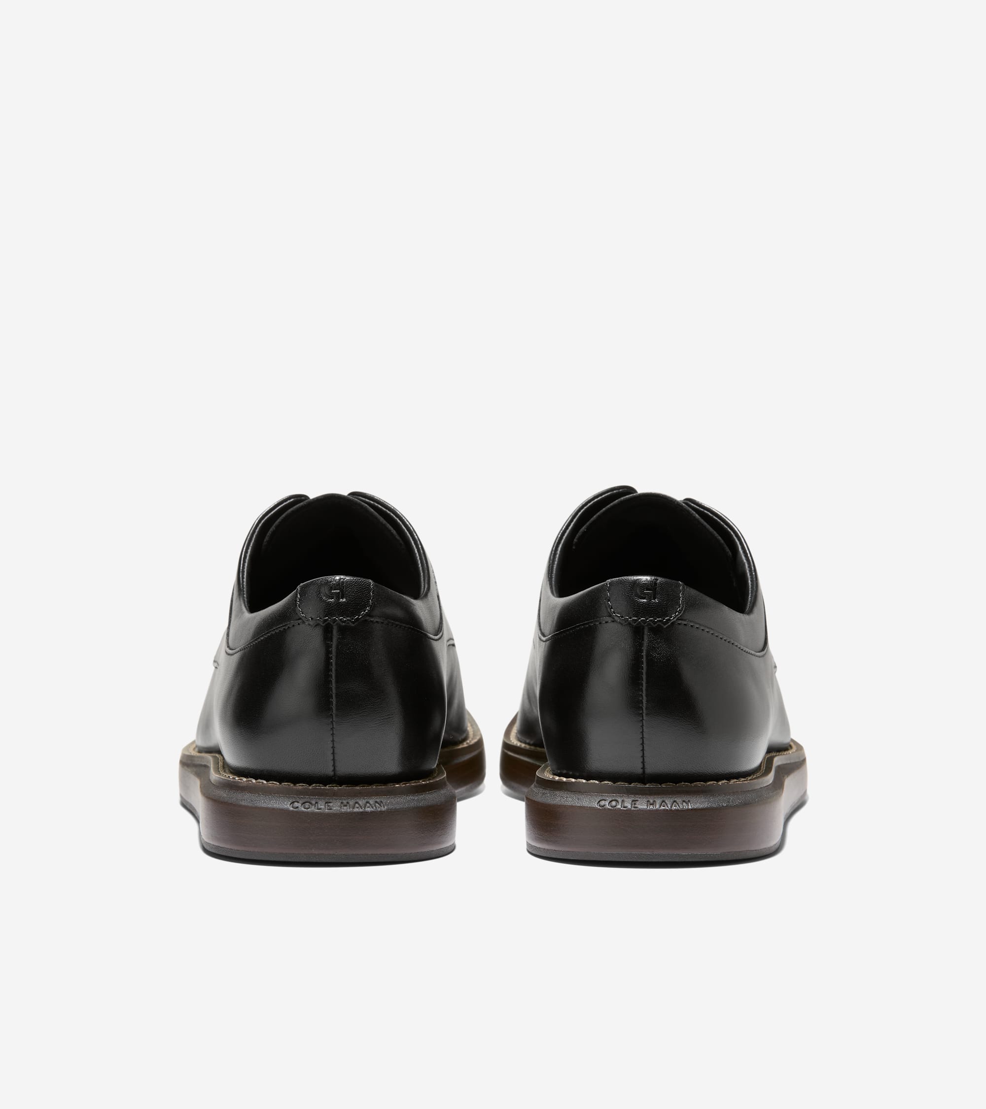 Men's Grand Neoclassic Plain Toe Oxfords in Black | Cole Haan