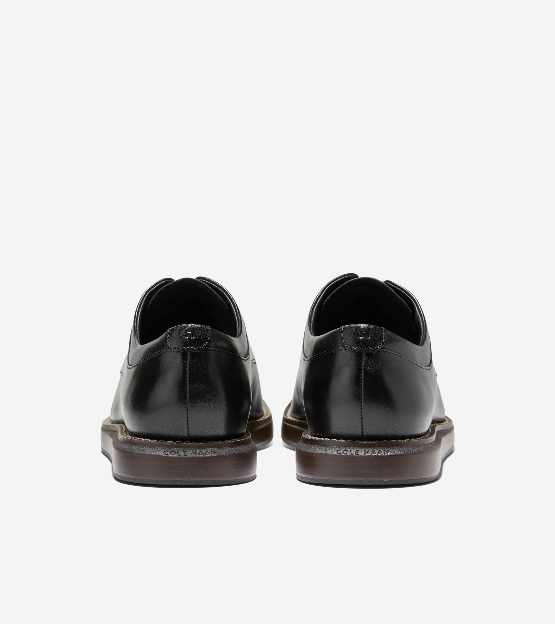 Men's Grand Neoclassic Plain Toe Oxfords in Black