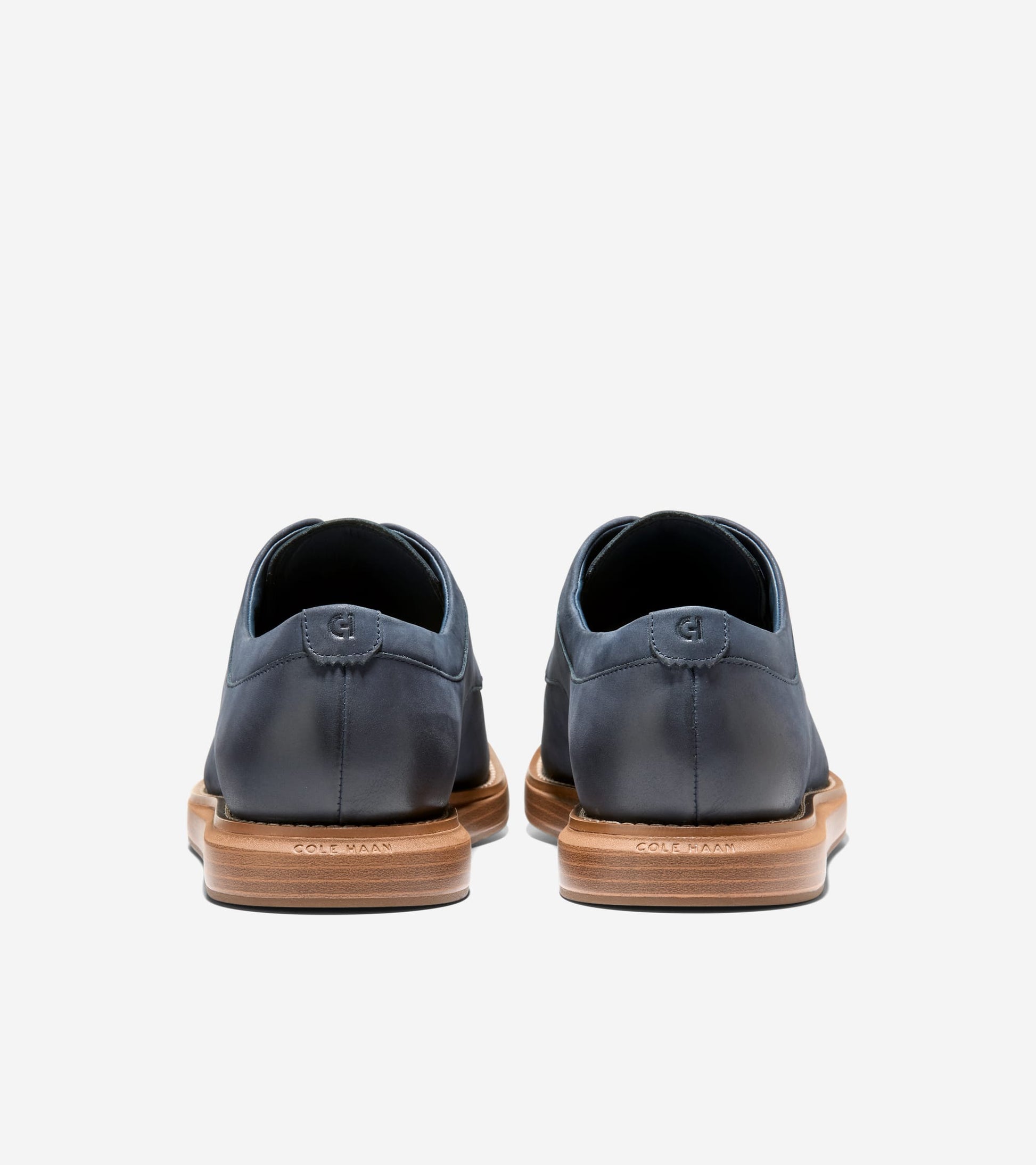 Men's Grand Neoclassic Plain Toe Oxfords in Blue