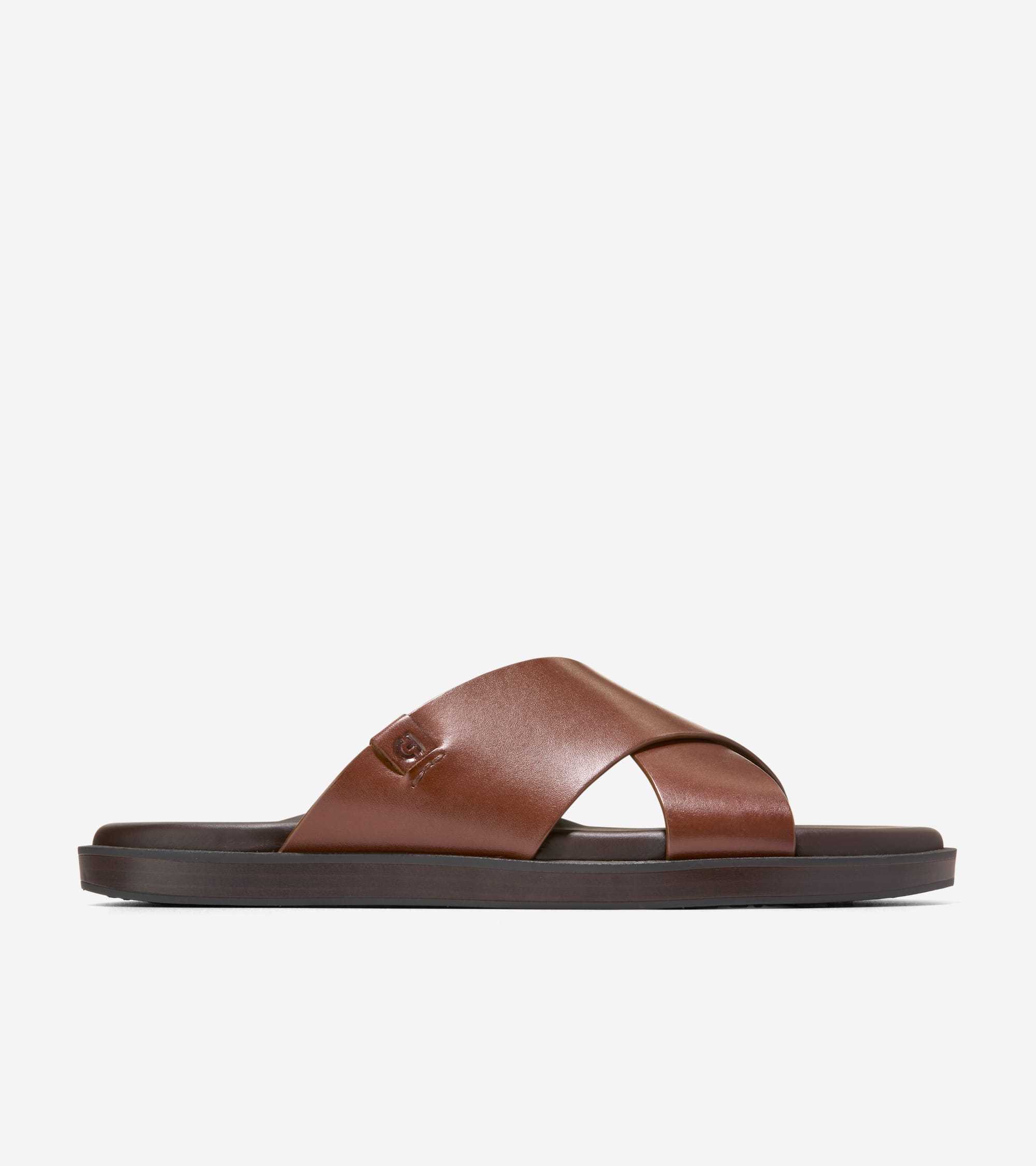 Men's Grand Neoclassic Cross Strap Sandals in Black | Cole Haan