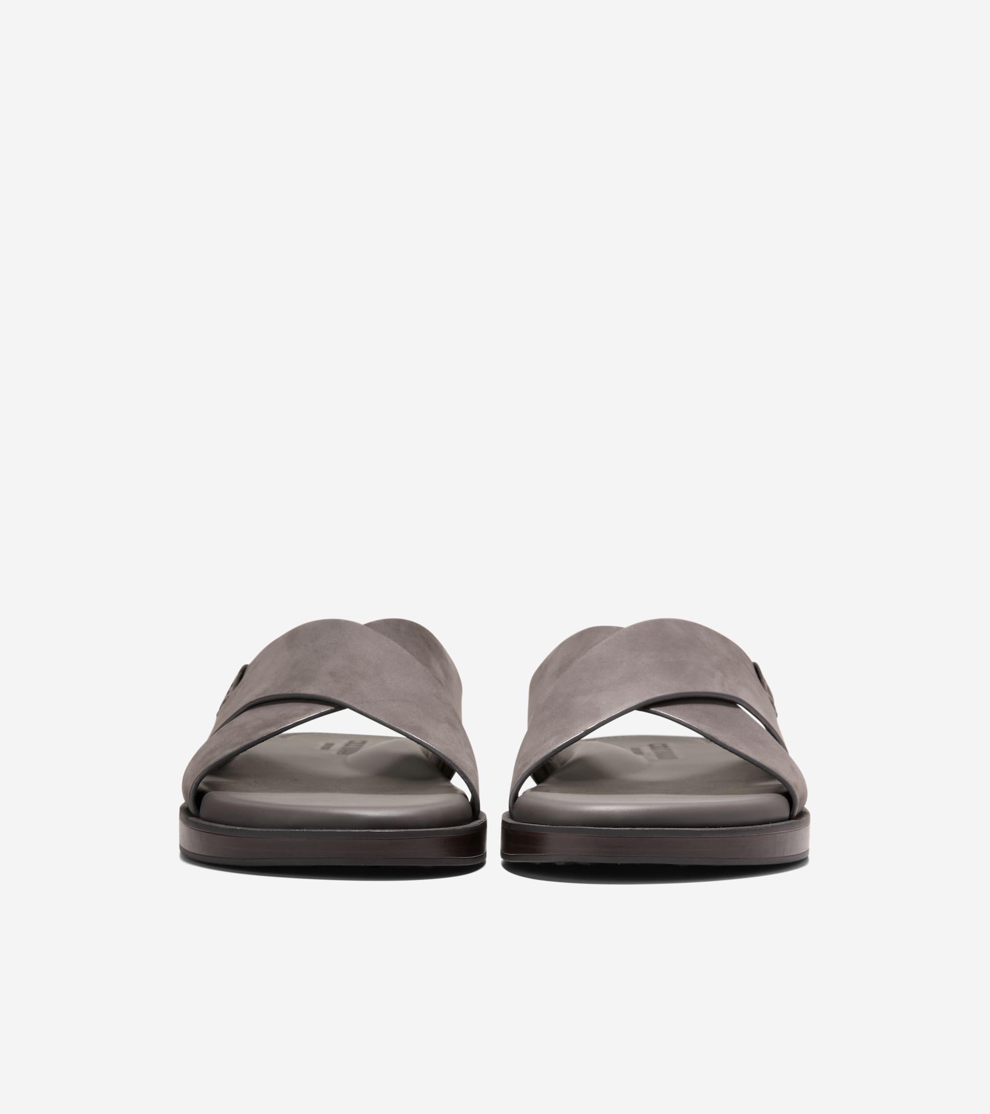 Men's Grand Neoclassic Cross Strap Sandals in Grey | Cole Haan