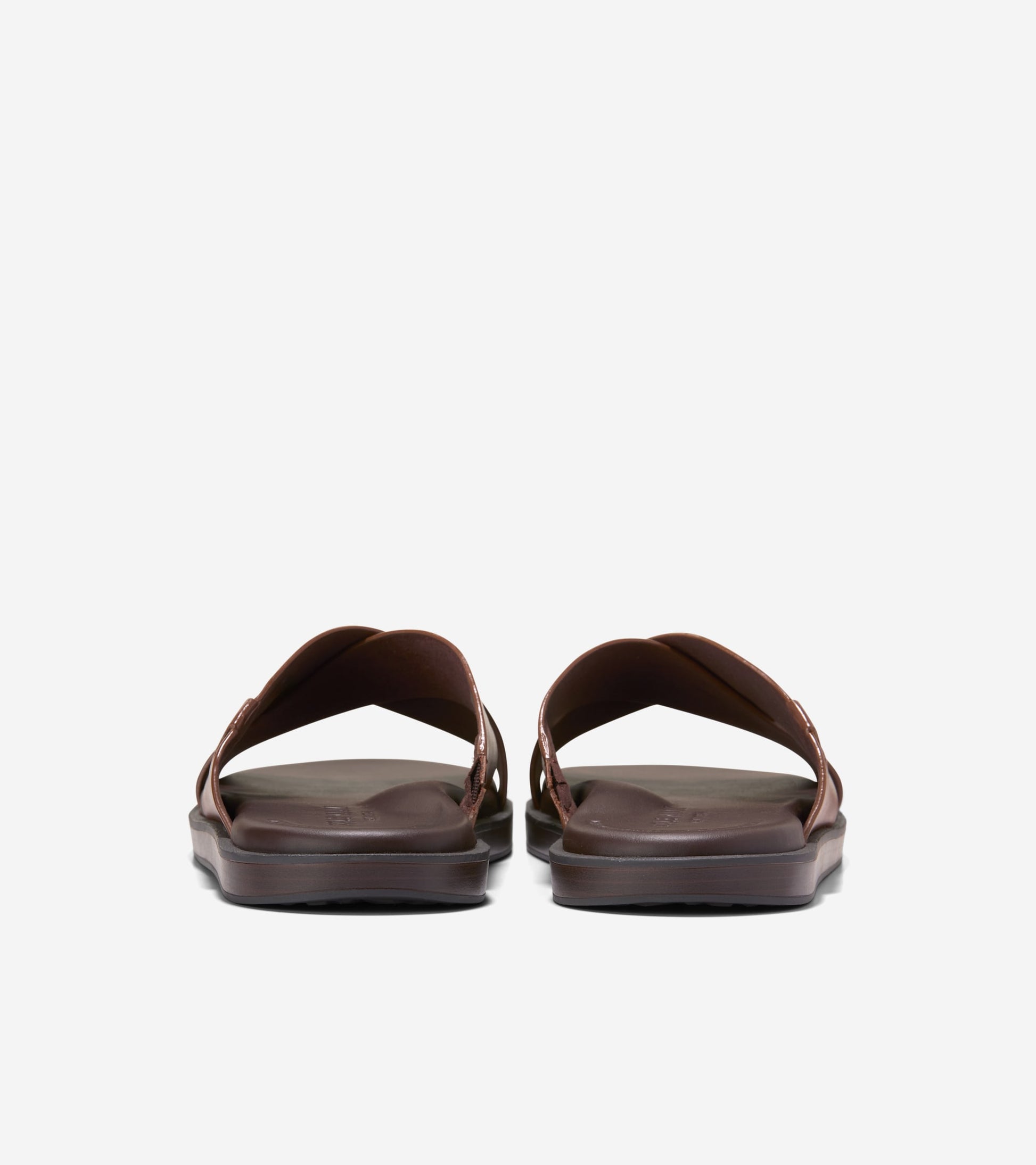 Men's Grand Neoclassic Cross Strap Sandals-Woodbury-Dark Natural
