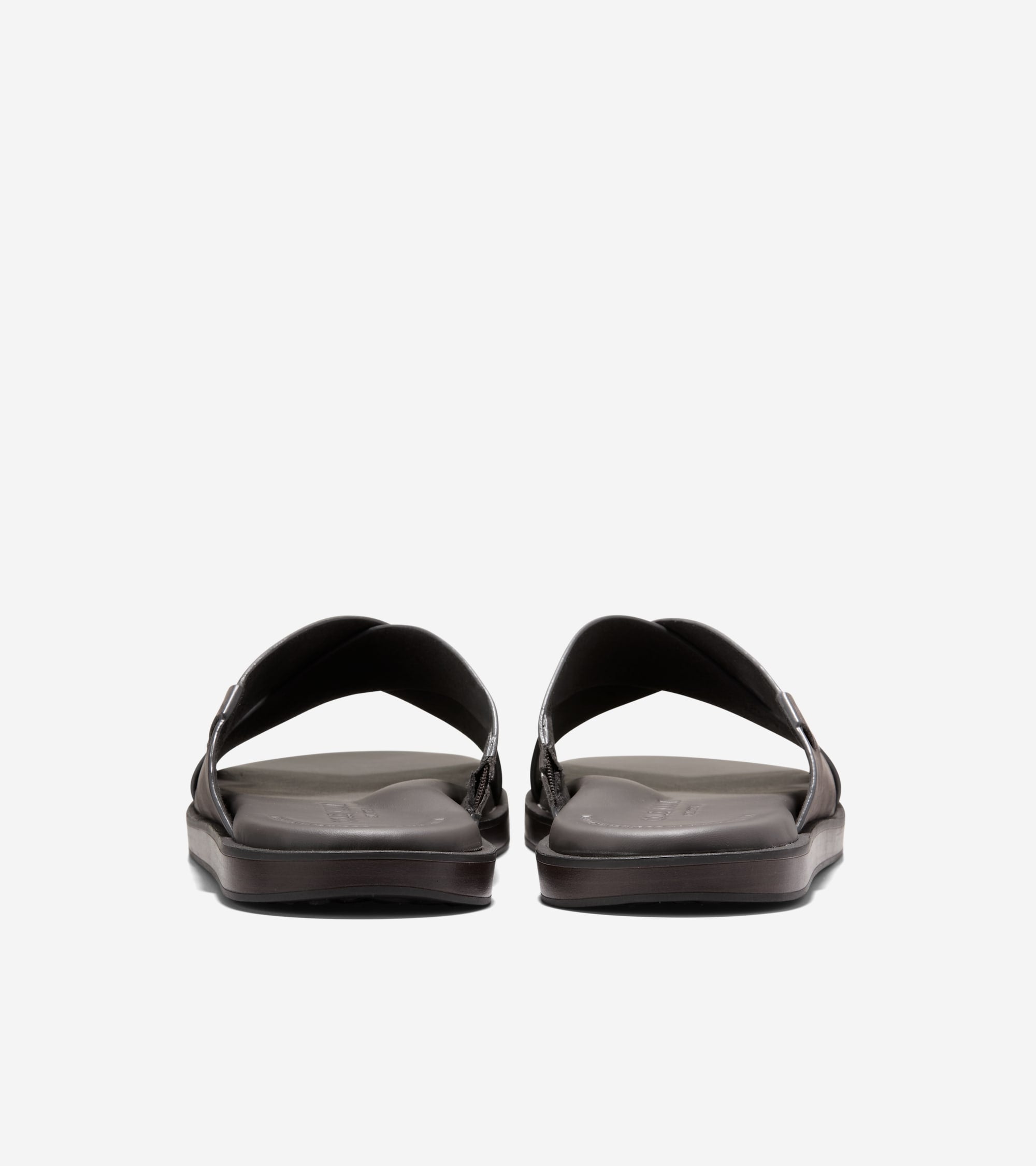 Men's Grand Neoclassic Cross Strap Sandals in Grey | Cole Haan