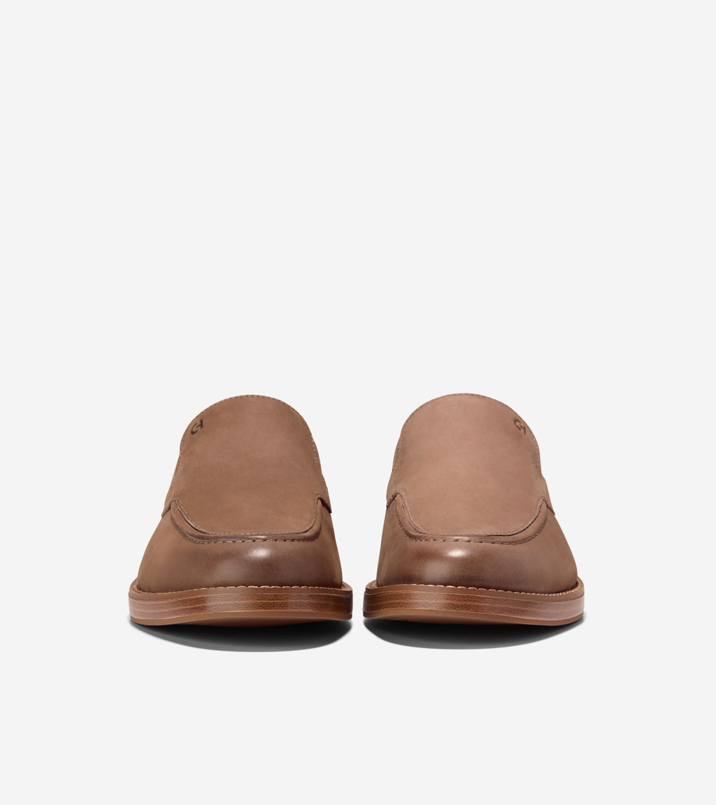 Men's Grand Neoclassic Venetian Loafers-Light Whiskey-Dark Natural
