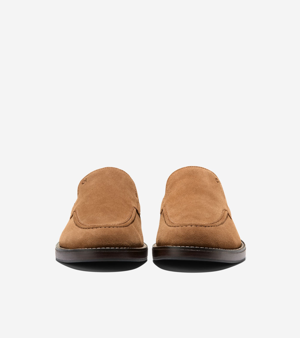 Men's Grand Neoclassic Venetian Loafers-Spiced Brown-Dark Brown