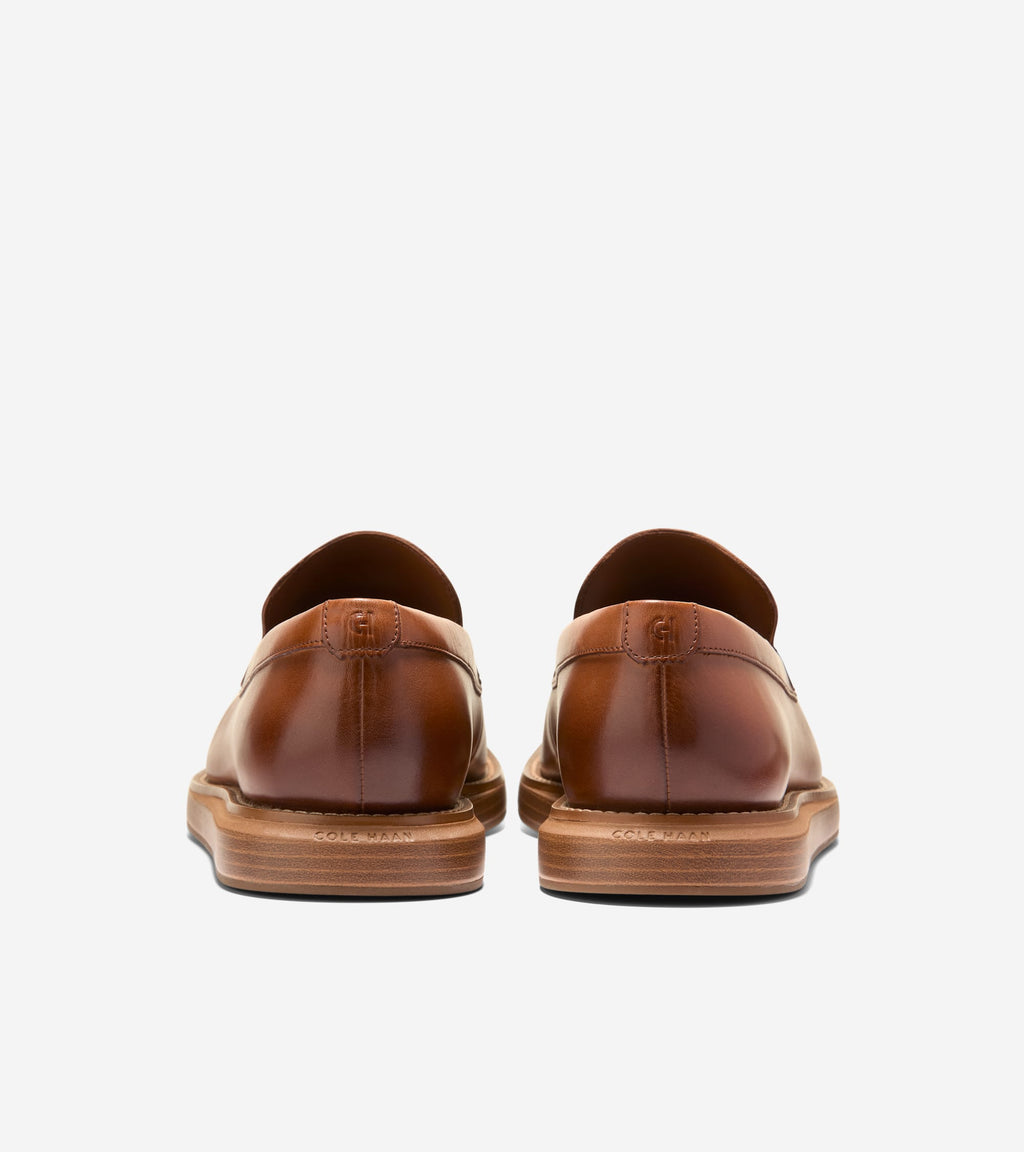 Men's Grand Neoclassic Venetian Loafers-British Tan-Dark Natural