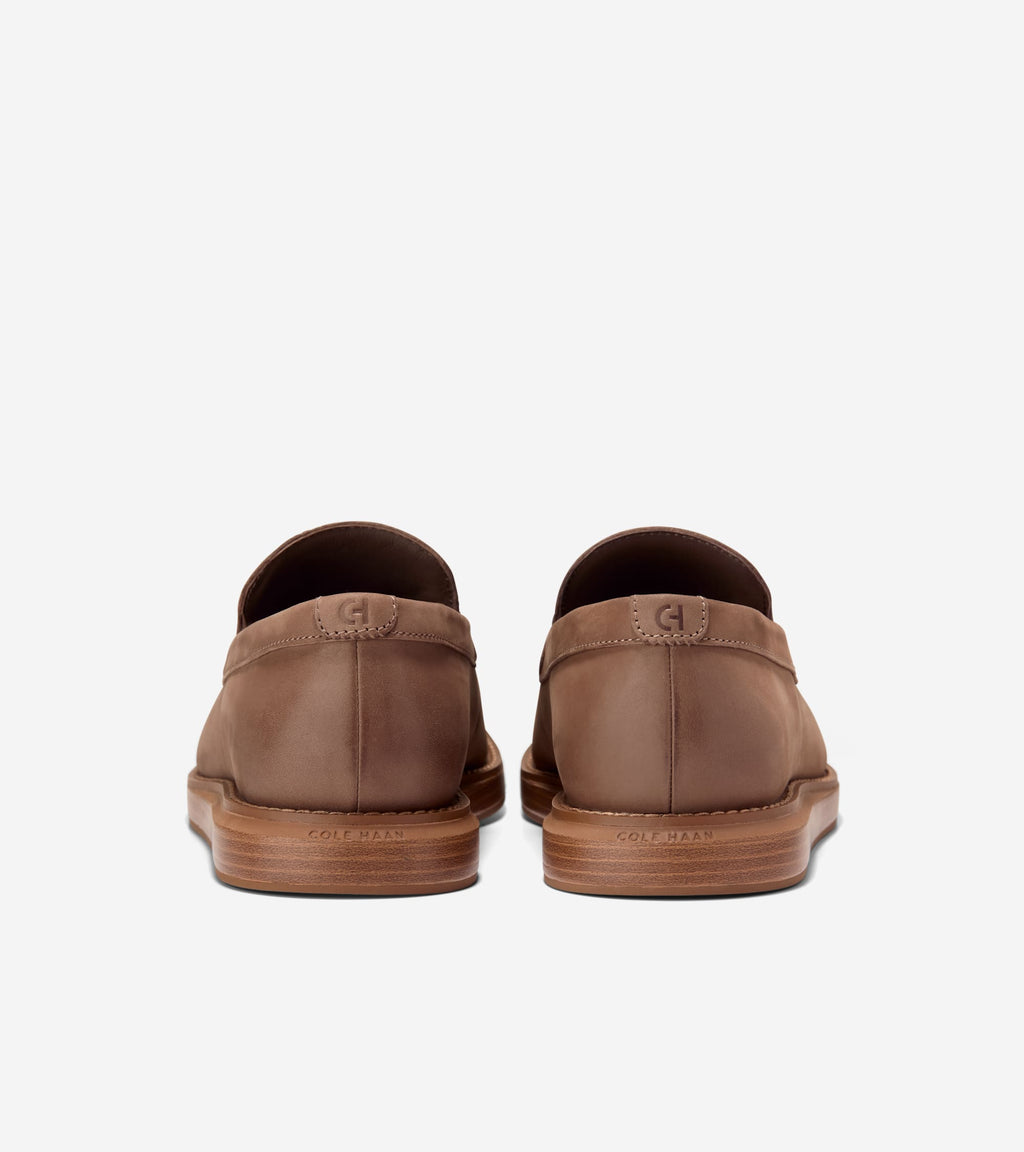 Men's Grand Neoclassic Venetian Loafers-Light Whiskey-Dark Natural