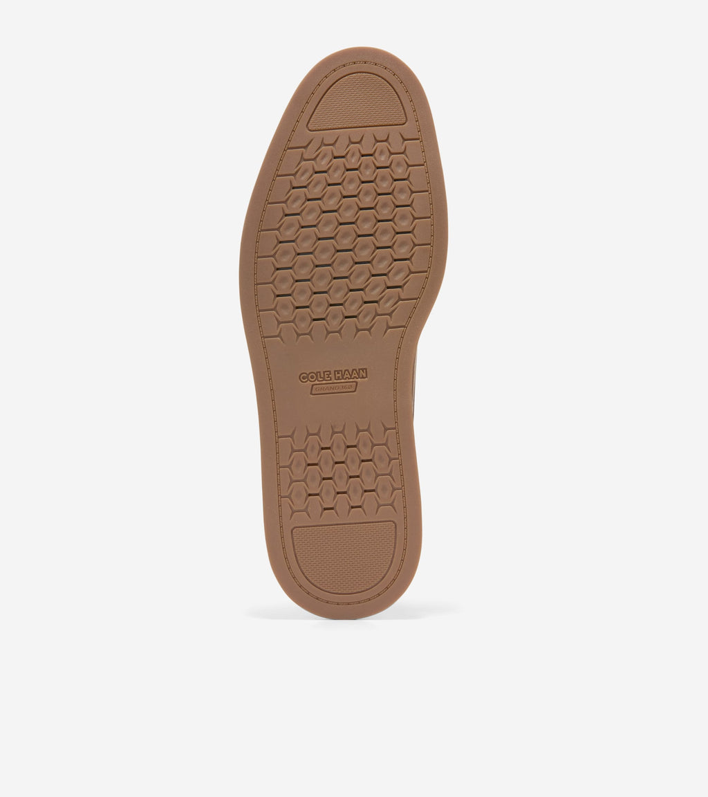 Men's Grand Neoclassic Venetian Loafers-British Tan-Dark Natural