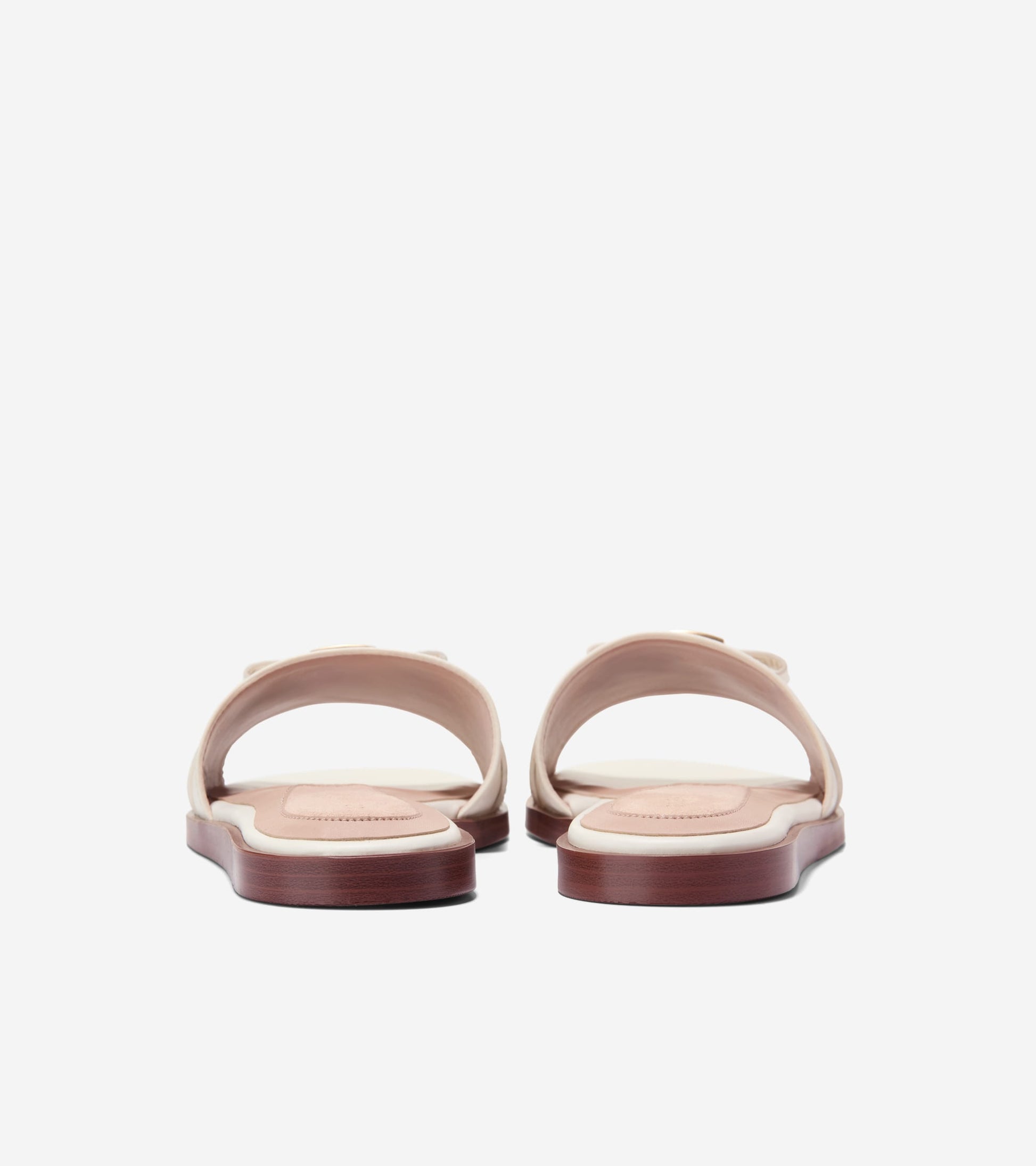 Women's Go-To Emalia Slide Bow Sandals-Powder Smooth-Croc Print