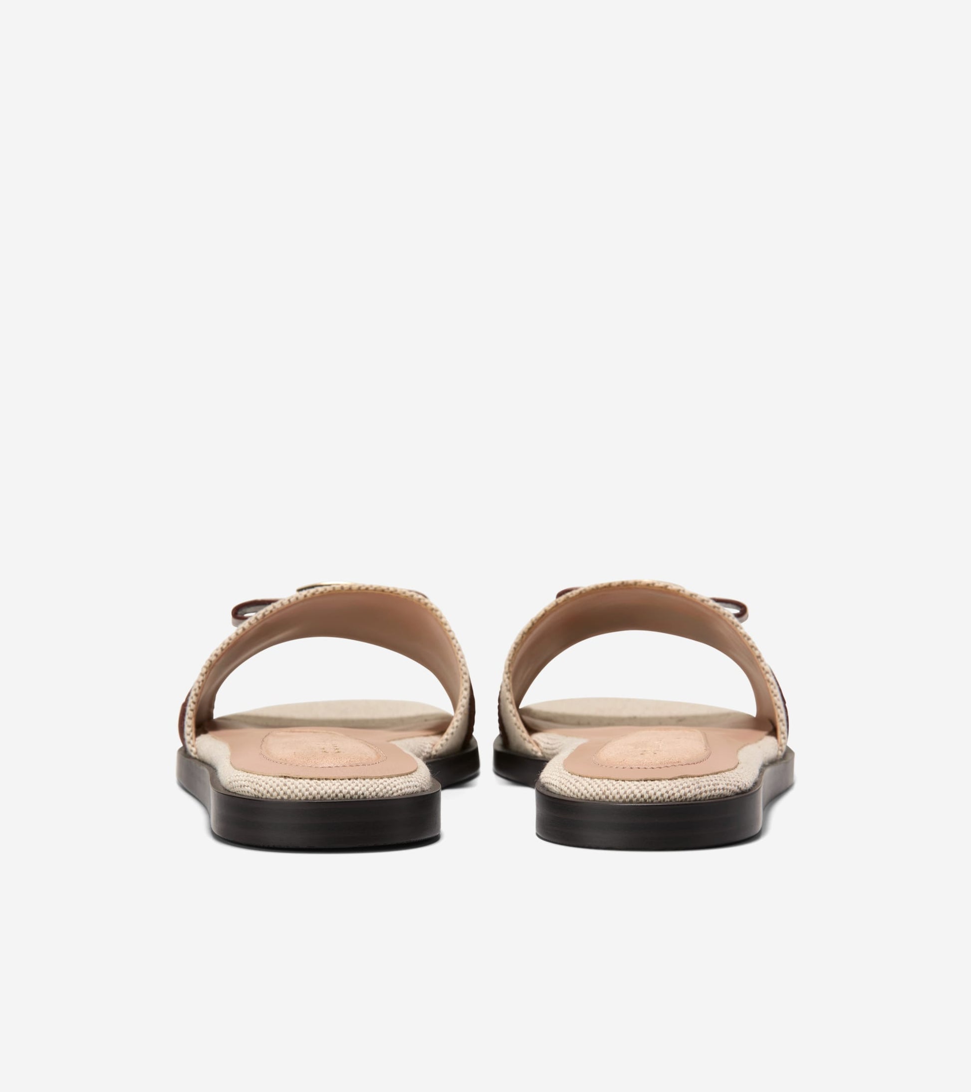 Women's Go-To Emalia Slide Bow Sandals-Natural-Mahogany Croc Print