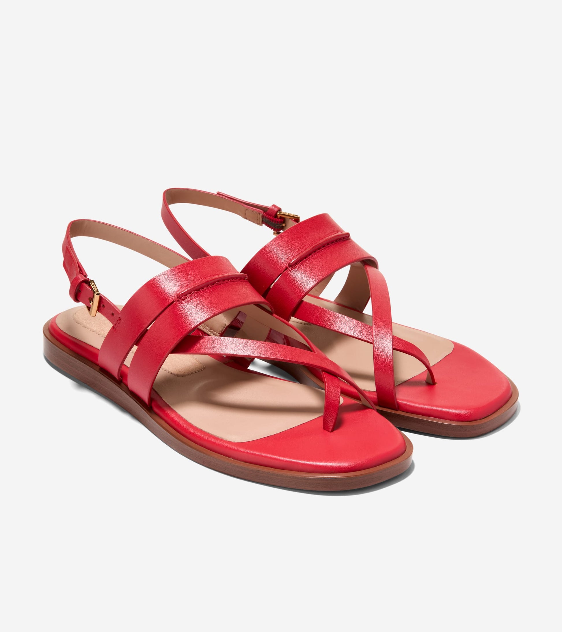 Women's Go-To Estella Flat Thong Sandals-Salsa