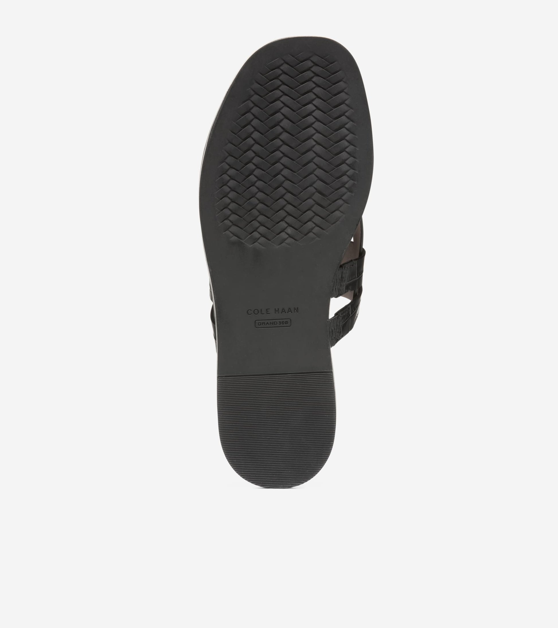 Women's Go-To Estella Flat Thong Sandals-Black Croc Print